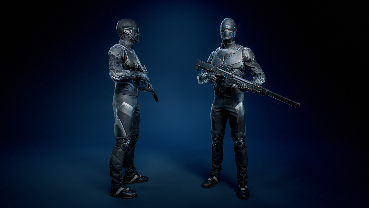 Sci-Fi Sniper - Male