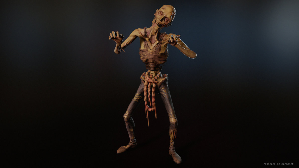 Zombie creepy
