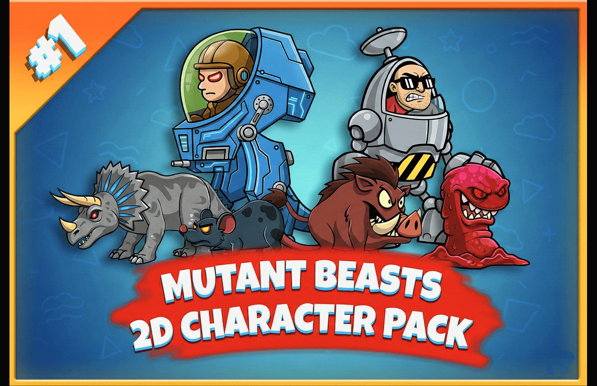 Tri-Biome 2D Game Environment Pack