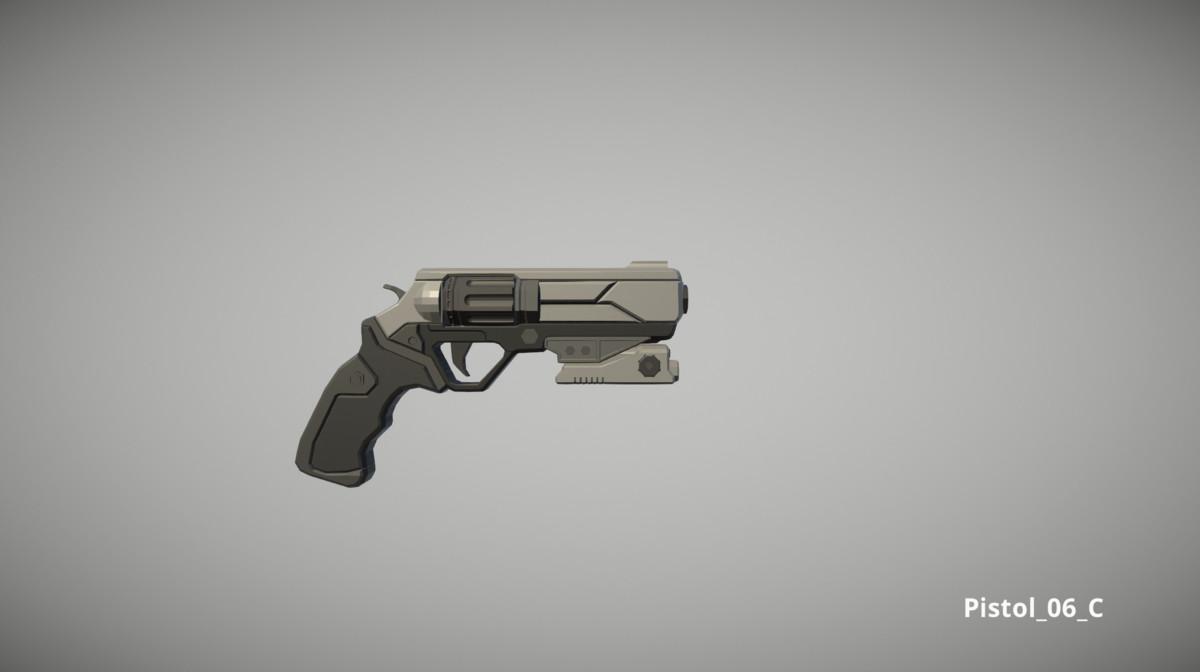 Cyberpunk Armory - Low Poly