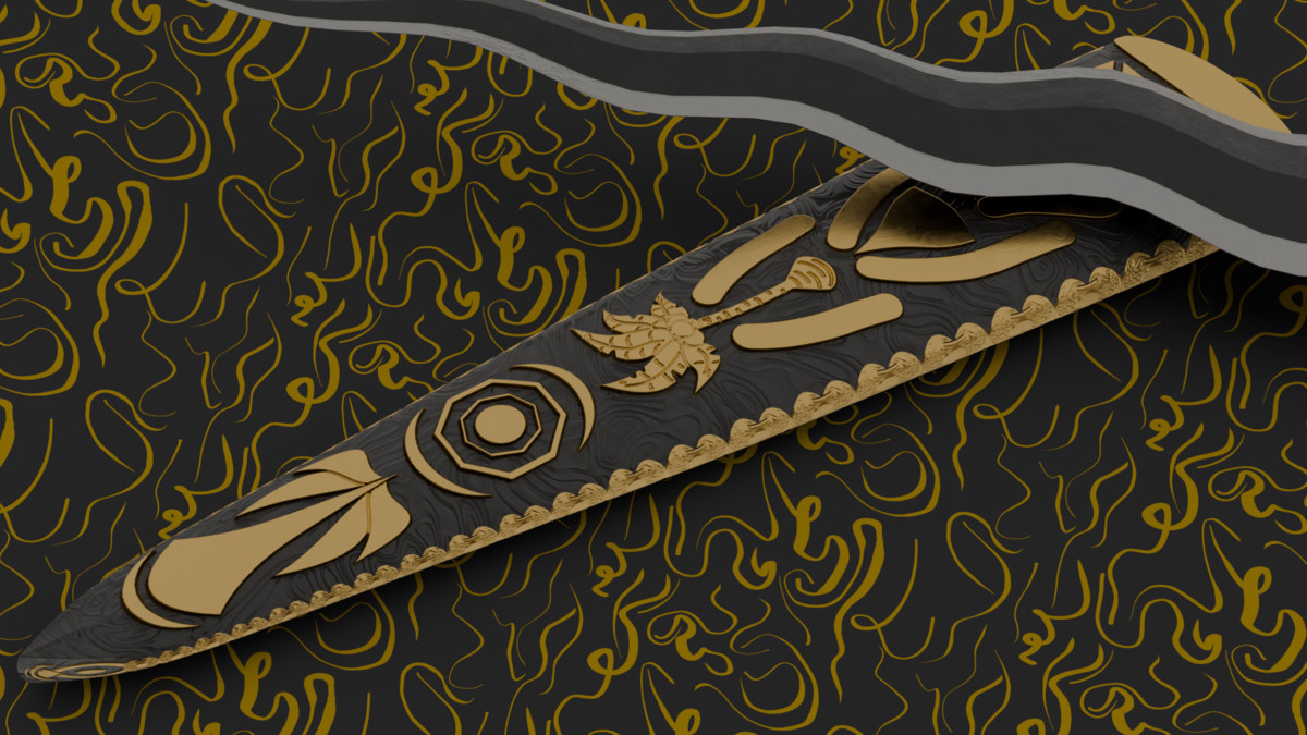 Ornate Dagger 3