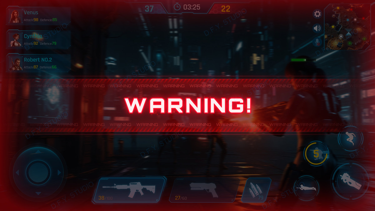 Super Sci-Fi Complete UI Pack(+PSD)