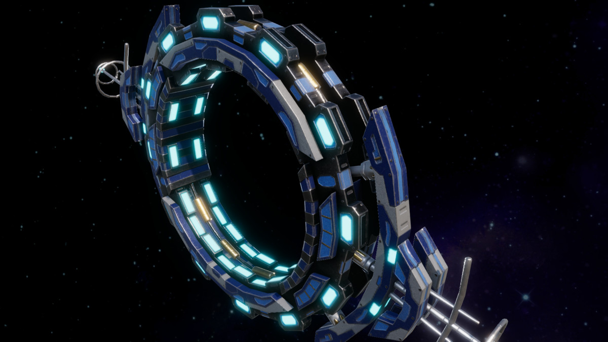 Sci-Fi Space Portal Gates Pack