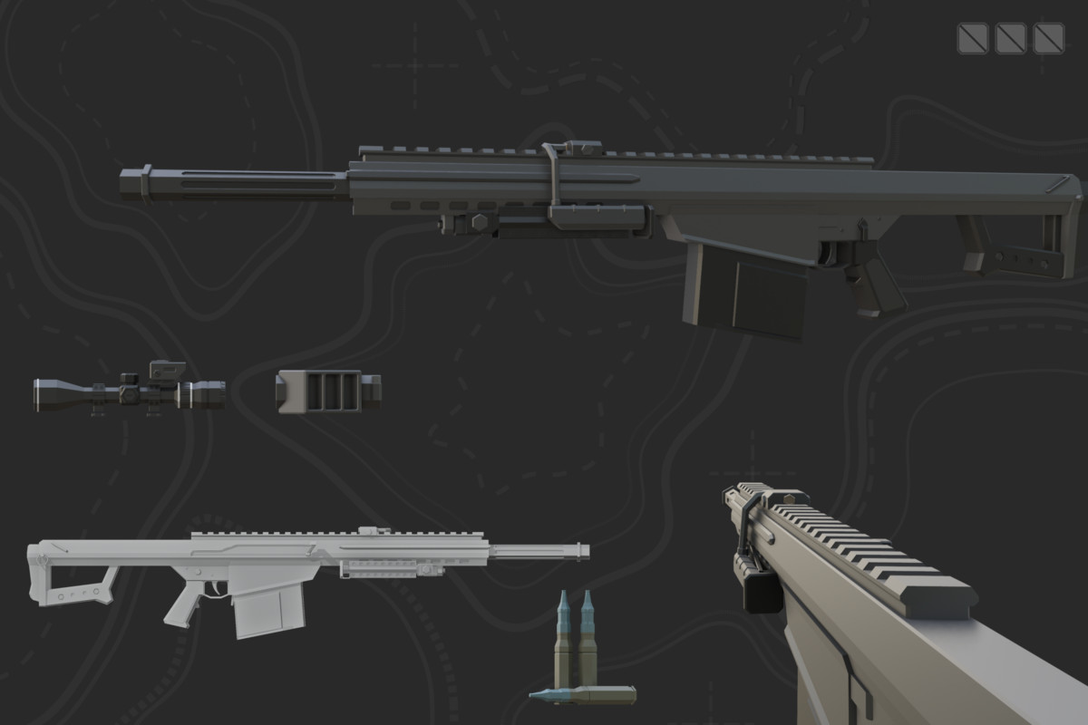 Low Poly Weapon Bundle Pack V