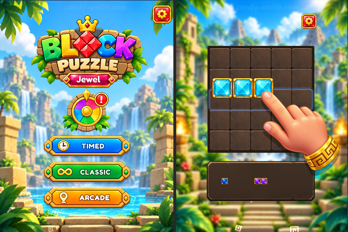 Block Puzzle: Jewel | 250 levels