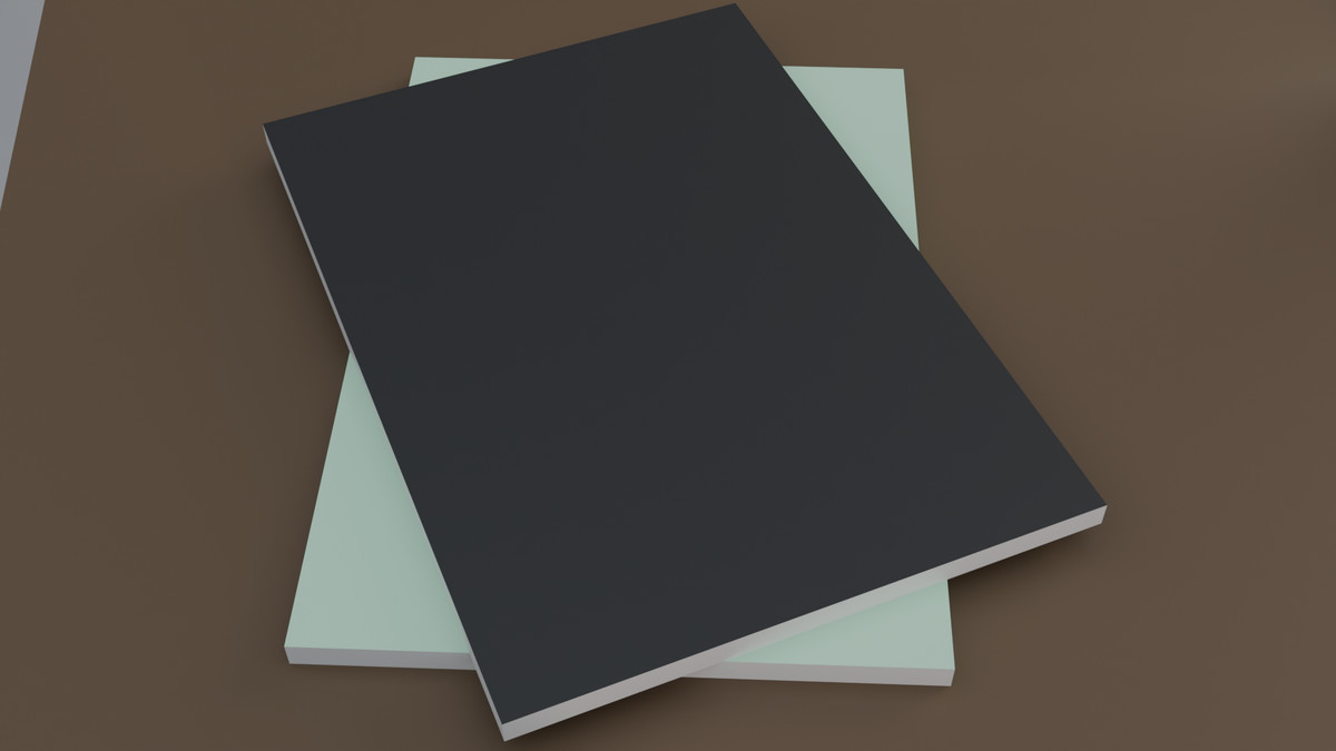 Modern Office Set Low Poly