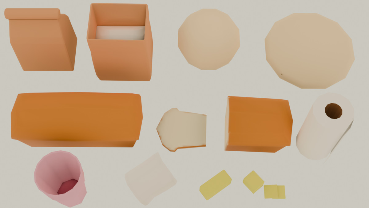 Fabled Rose - Cozy Lowpoly Baking - Toolkit