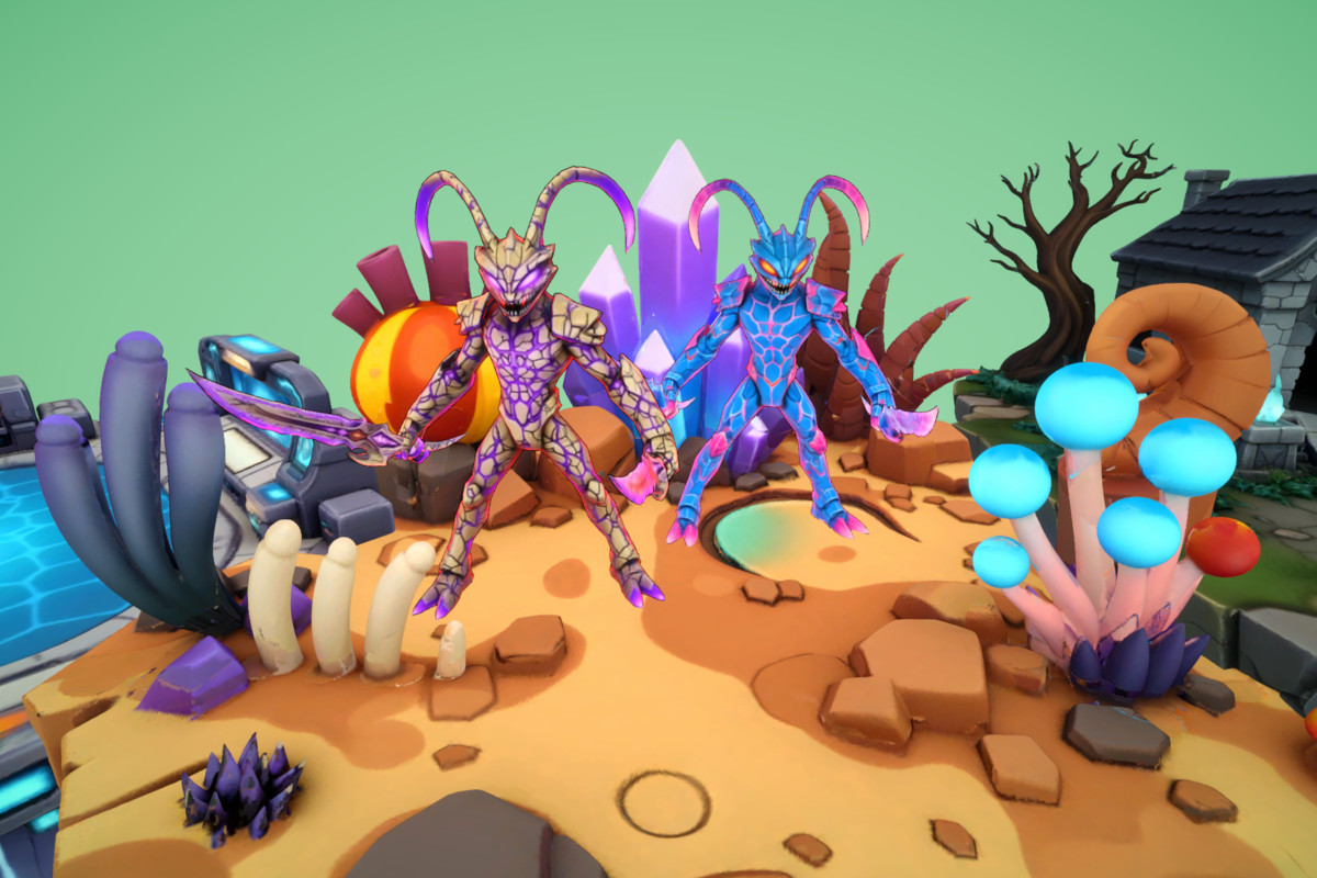 Festerkin - Stylized Fantasy Monster (Rig + Animation) – PixeliusVita