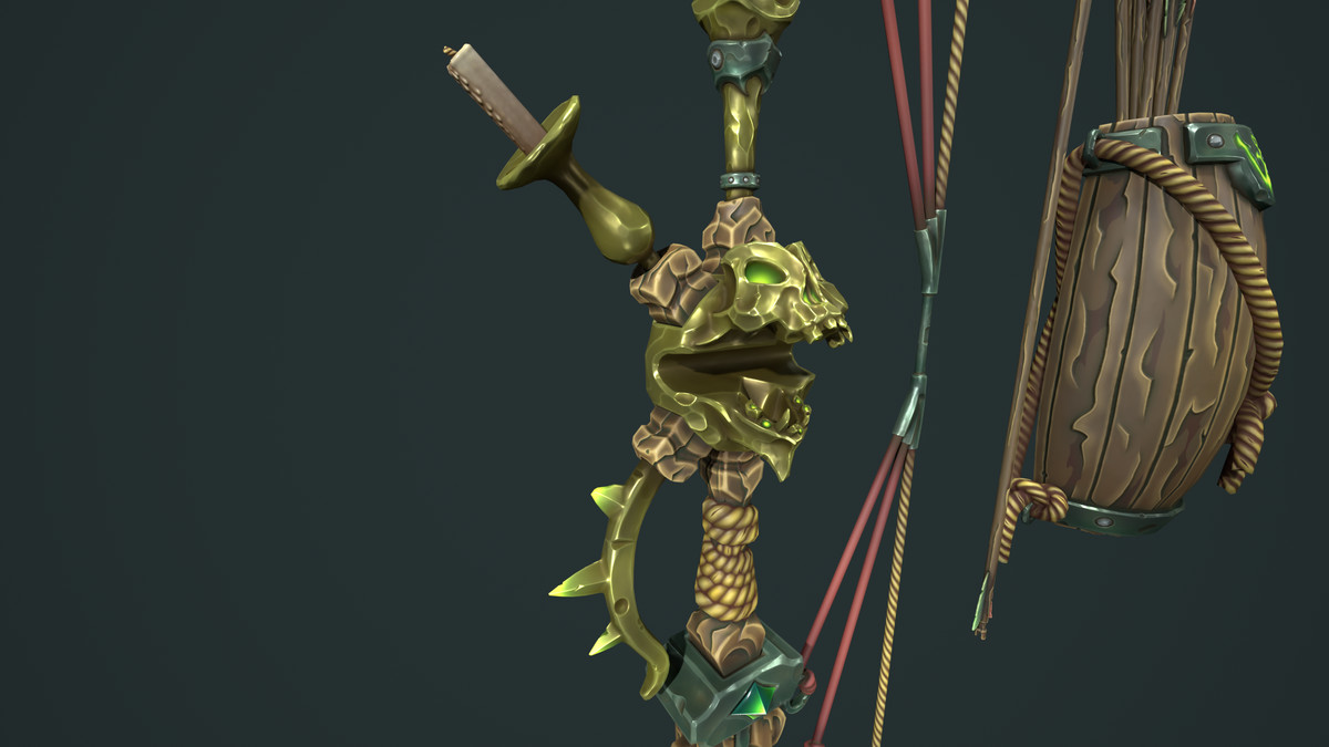 Pirate bow quiver arrow