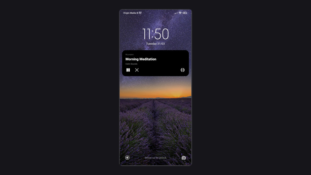 Background Audio + Lock Screen Controls for Android