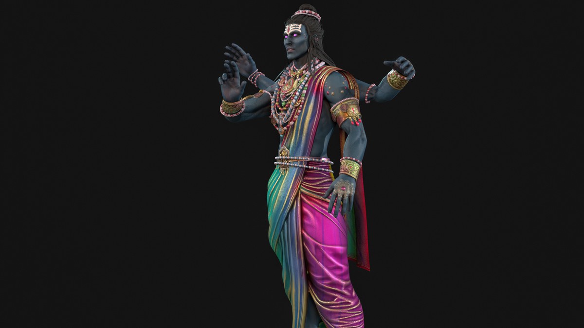 Indian God Vishnu