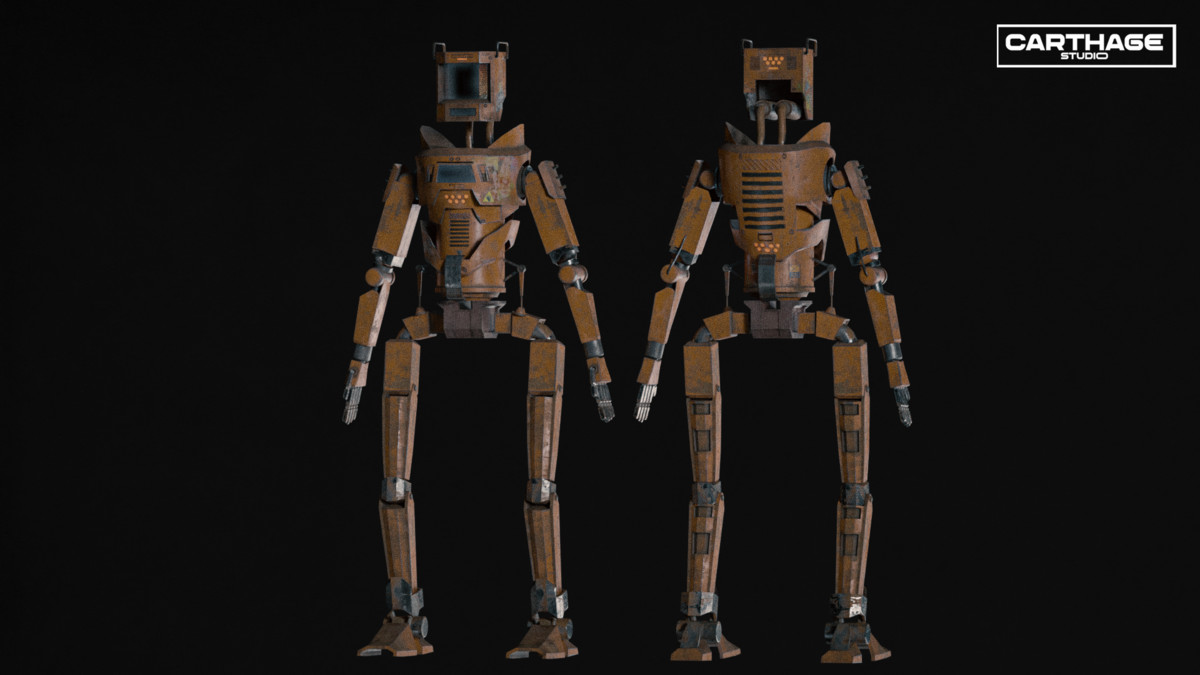 Box-Head Vendor Robot NPC