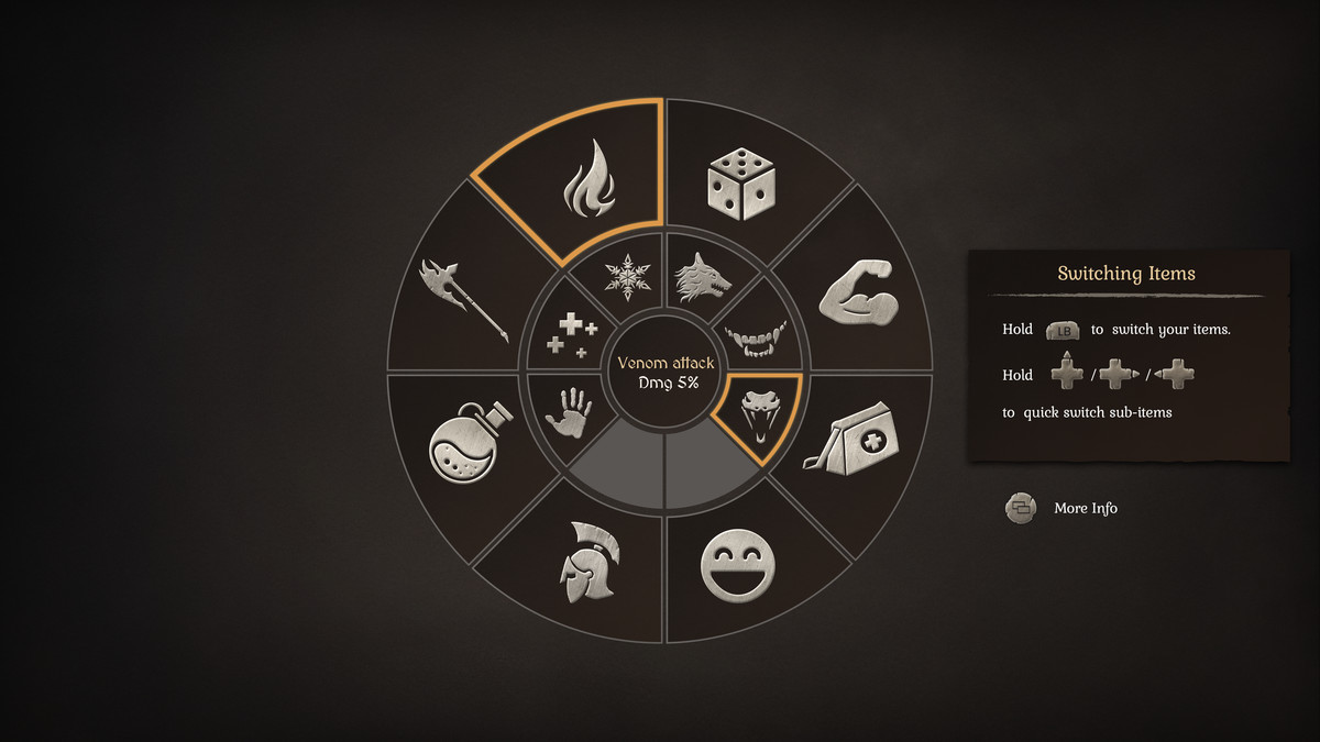Fantasy RPG GUI