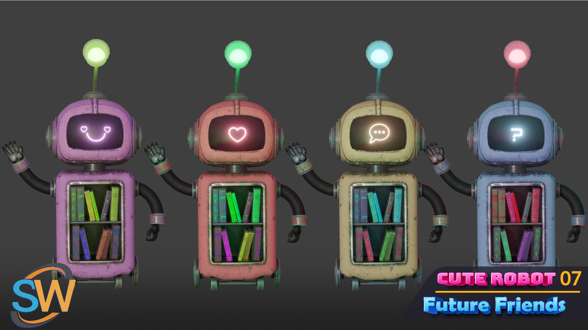 Cute Robot 07 – Future Friends