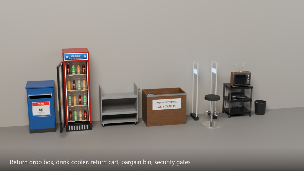 Video Store Kit: Interactive '90s Rental Store