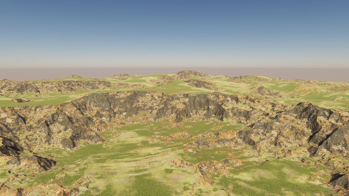 Procedural Desert & Hills Terrains 8K