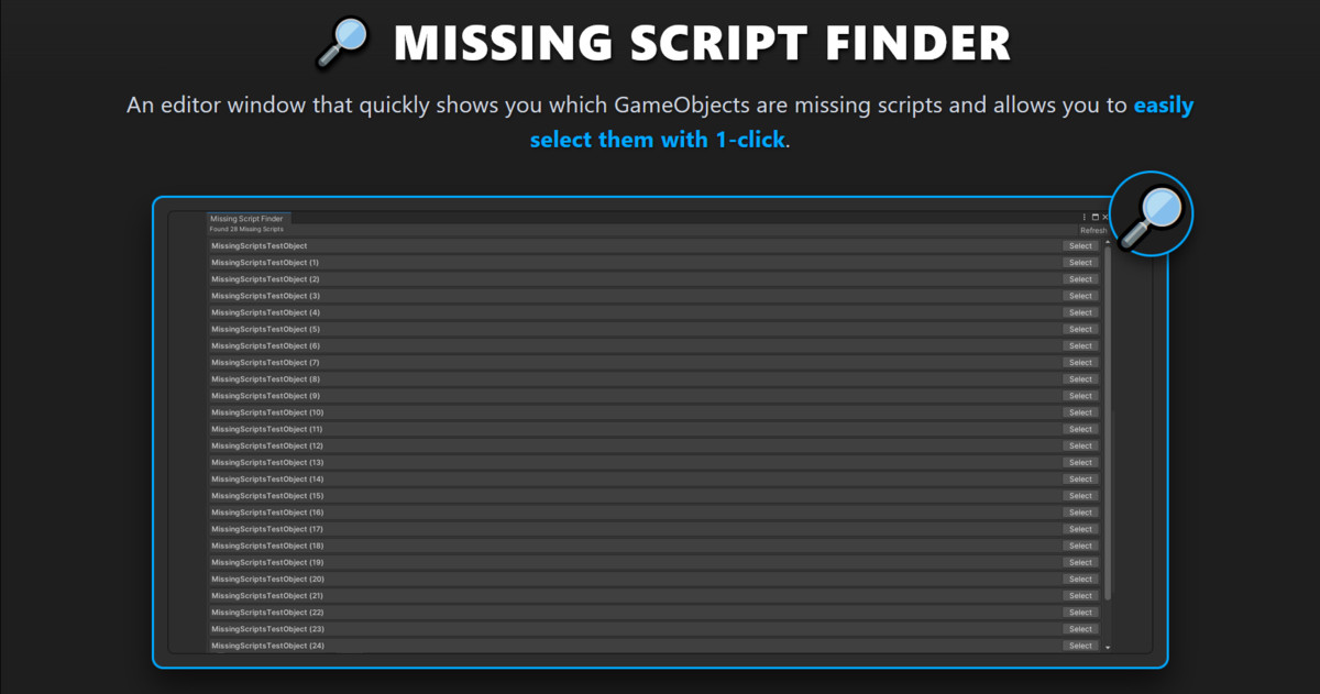 Missing Script Registry