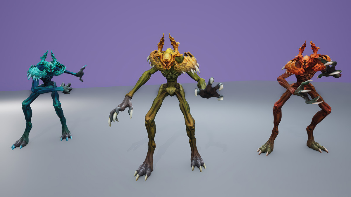 Stylized Swamp Creatures