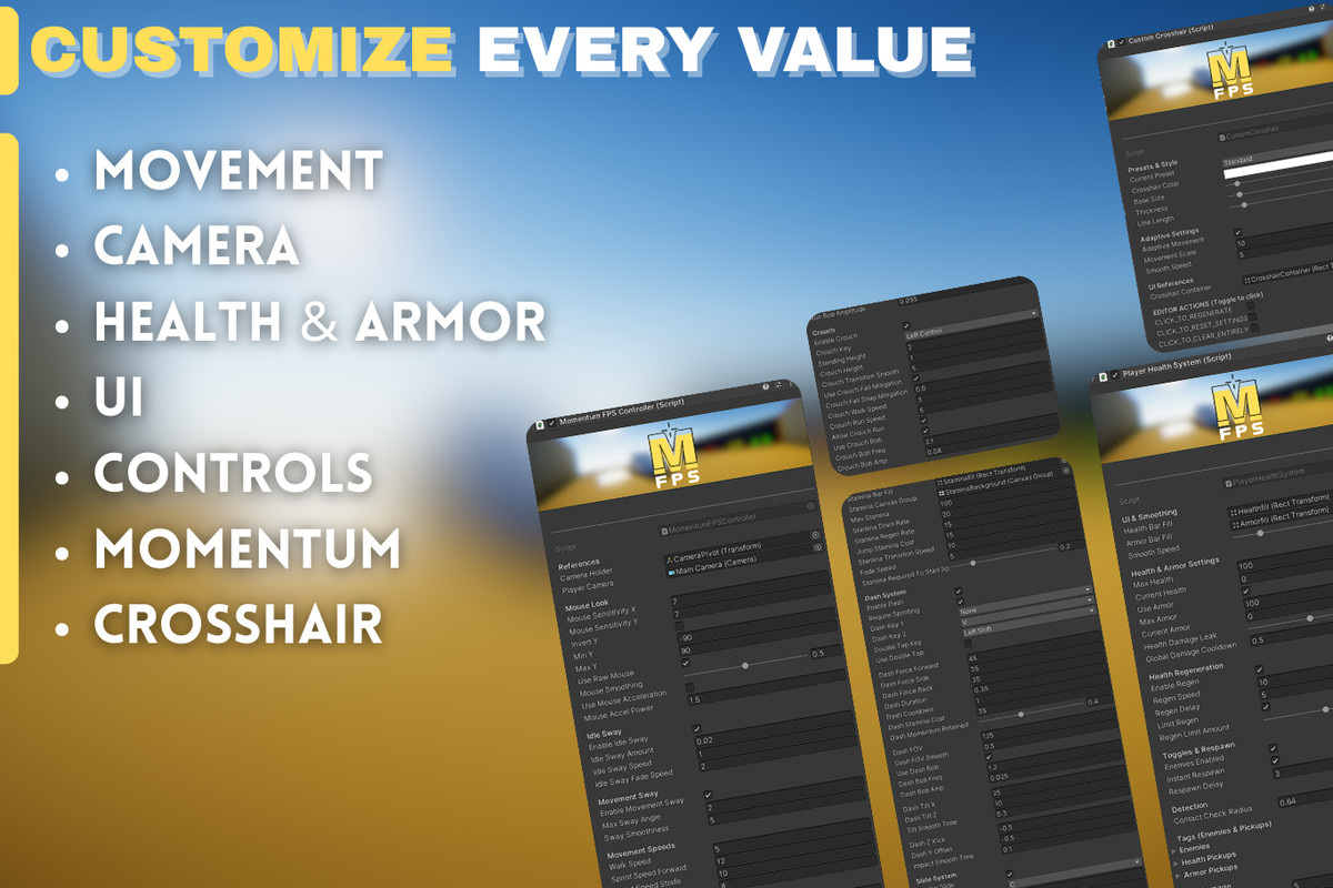 Momentum FPS Controller