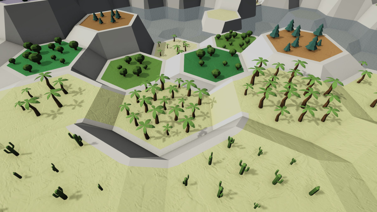 Hex Terrains Framework 2