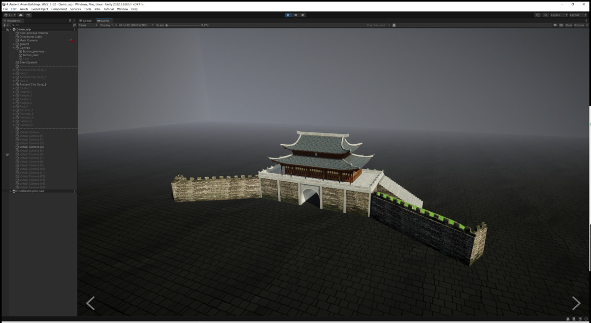 Asian Ancient Buildings