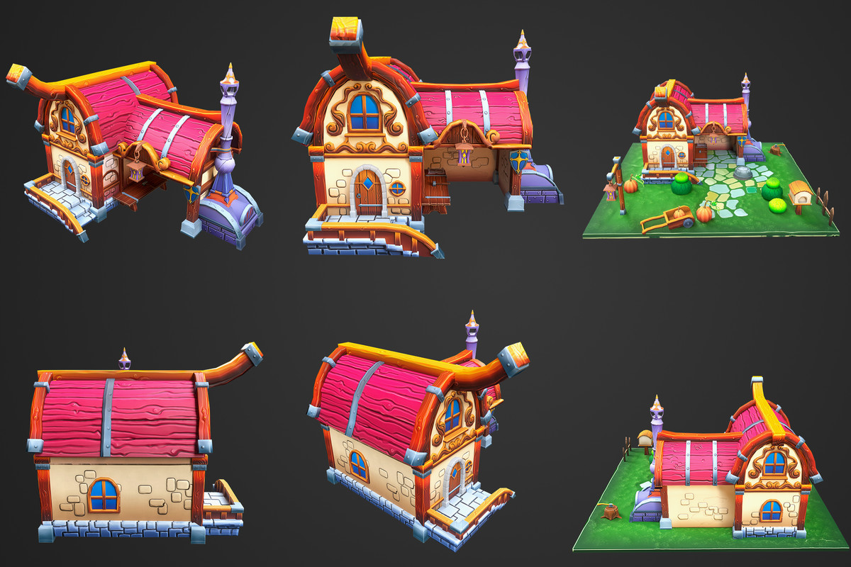 Stylized Fantasy Buildings