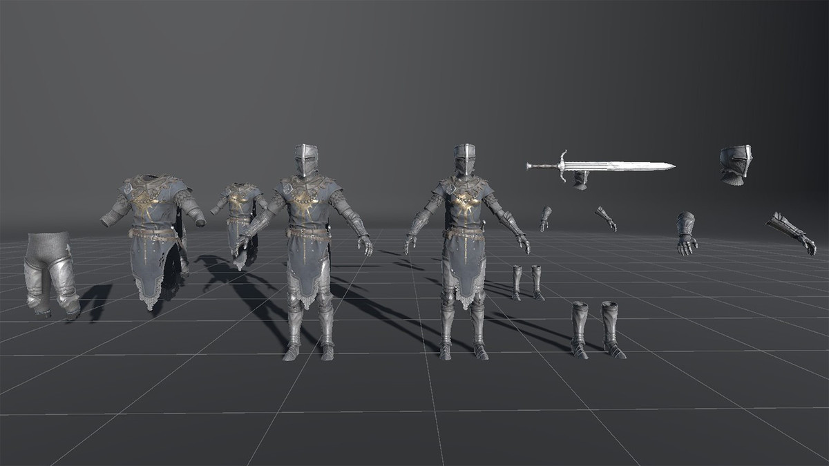Fallen Knight - Male and Female