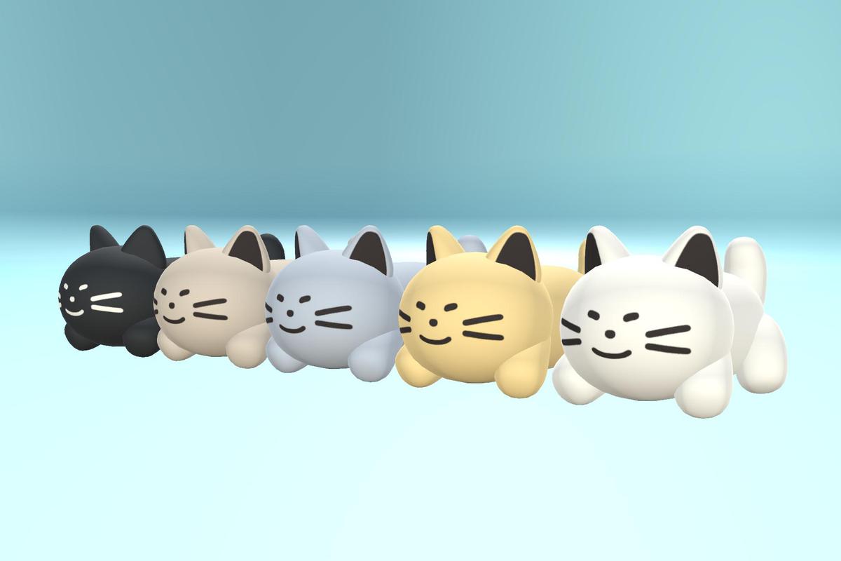 Minimal Line-Face Cats (Hyper Casual)