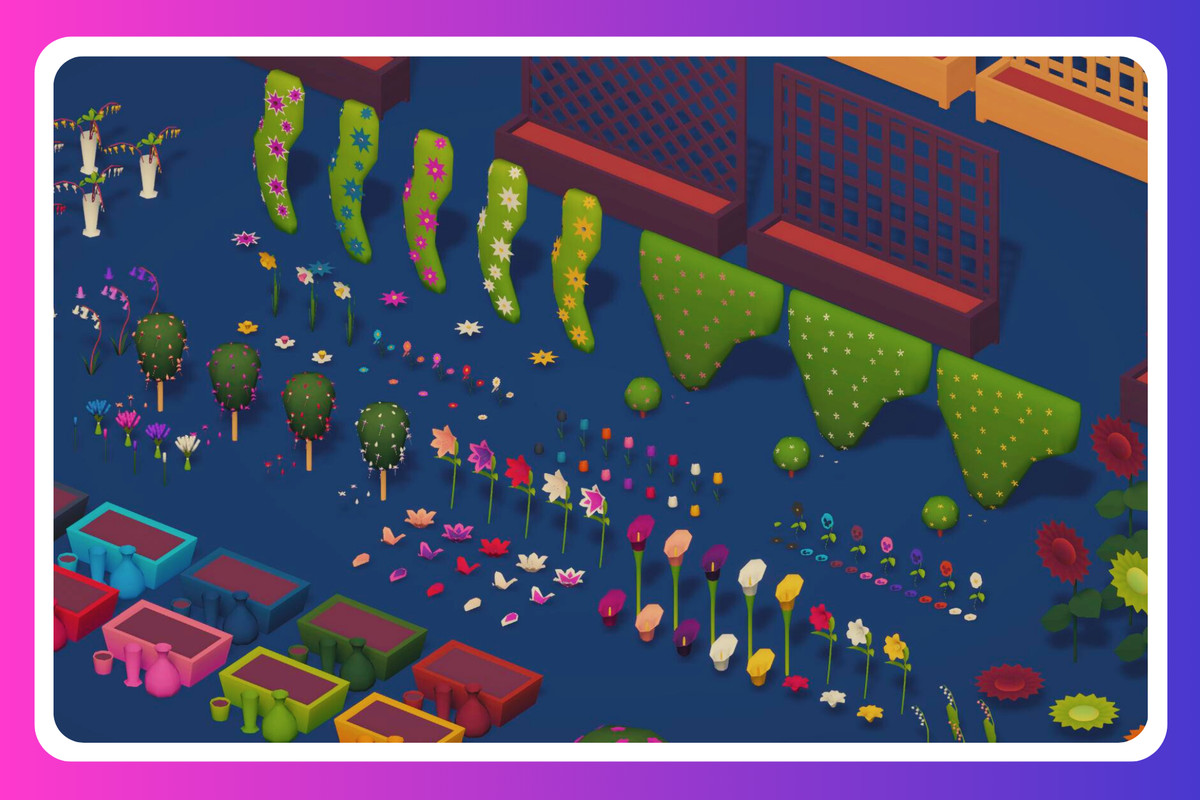 Flowers Pack - Low Poly Assets