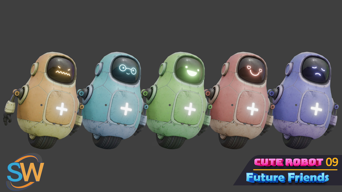 Cute Robot 09 – Future Friends