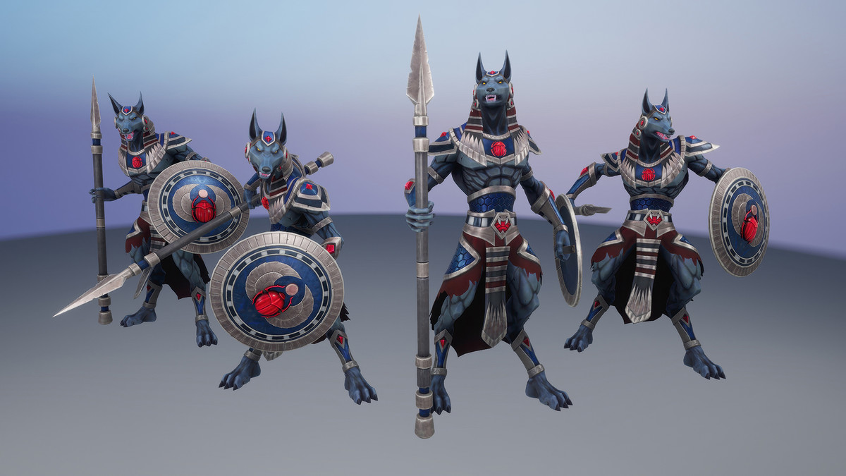 Stylized Fantasy Anubis