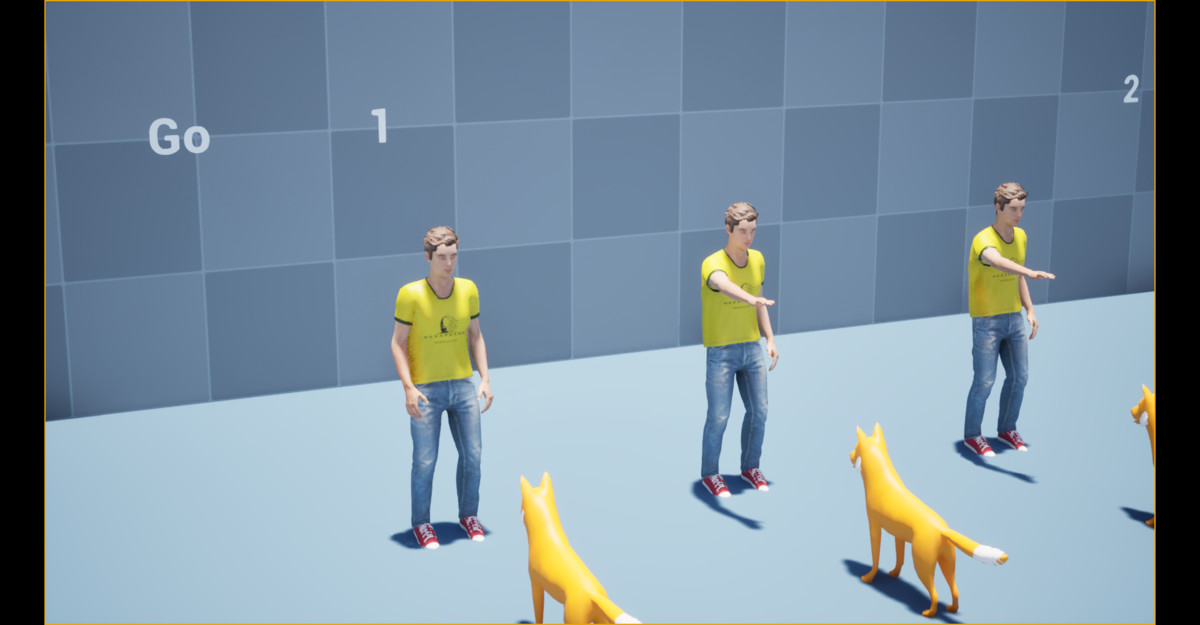 Dog Command Animation