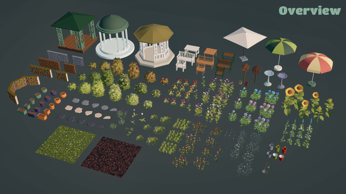 Stylized Garden Asset Pack