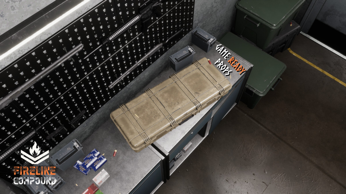 Modular Shooting Range (Military Base, Military Facility, Shooting Range, Army)