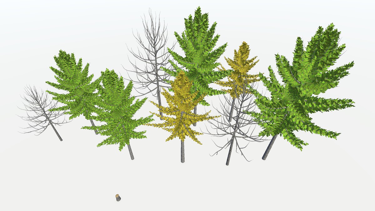 Trees Herbs Plants Pack