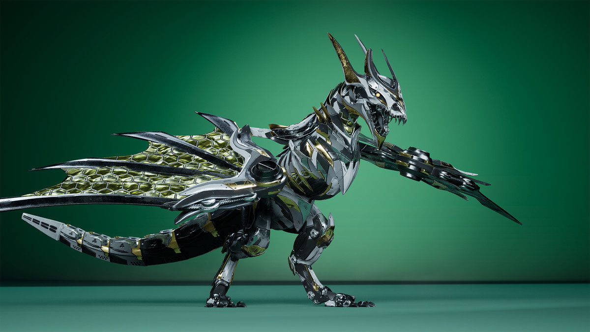 Sci-Fi Dragon Knight