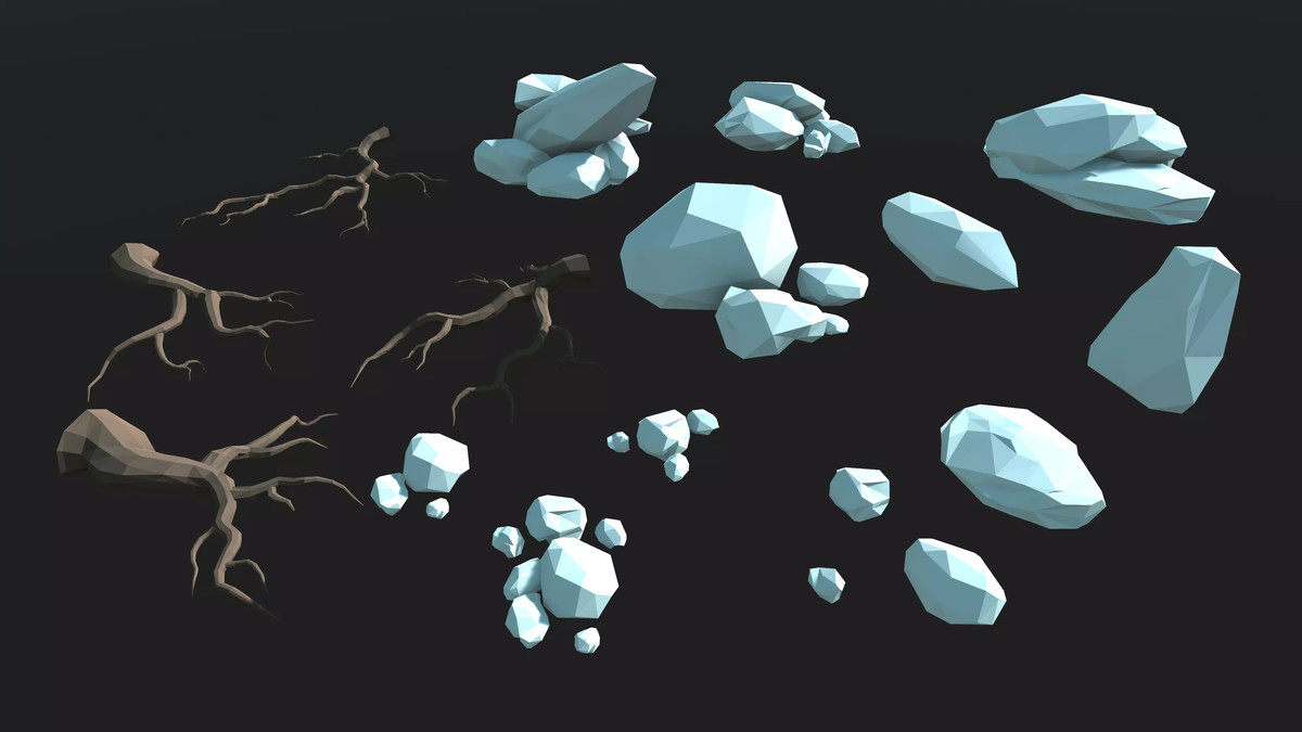 STYLIZED Low Poly Fantasy Bundle Vol. 2