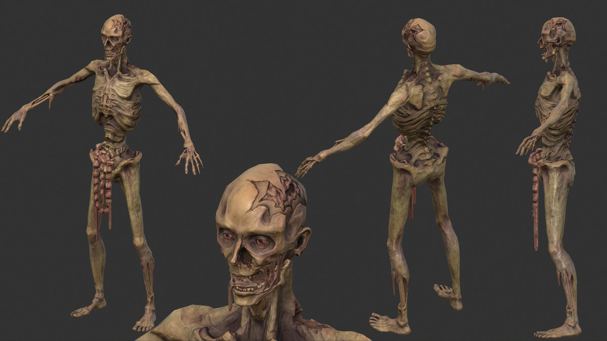Zombie creepy