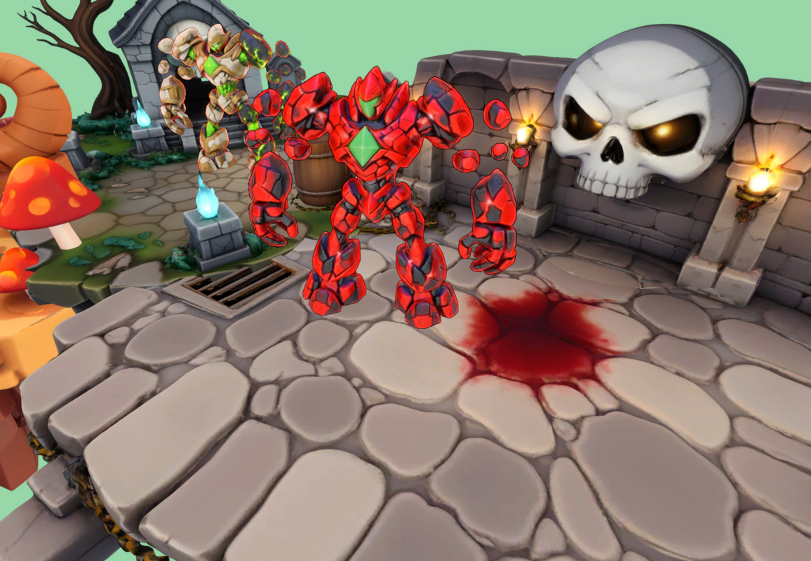 Riftbreaker - Stylized Fantasy Monster (Rig + Animation) – PixeliusVita