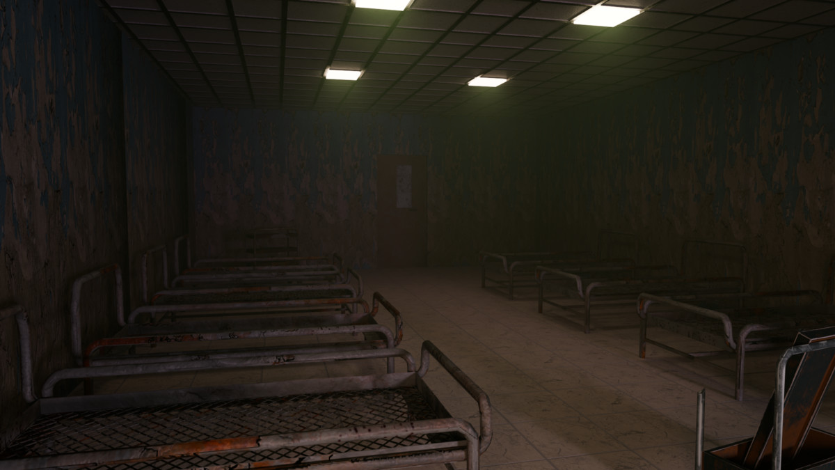 Horror Hospital Props Pack – Modular Environment | URP/HDRP