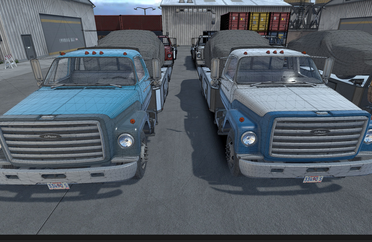 80s Ramp truck