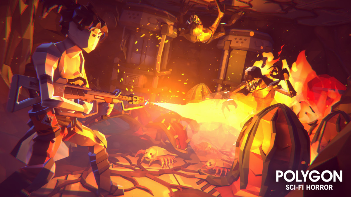 Sci-Fi Horror Pack - Synty POLYGON - Stylized Low Poly Assets