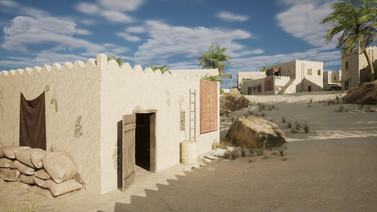 Desert Outpost - Arabian & Persian Village Environment