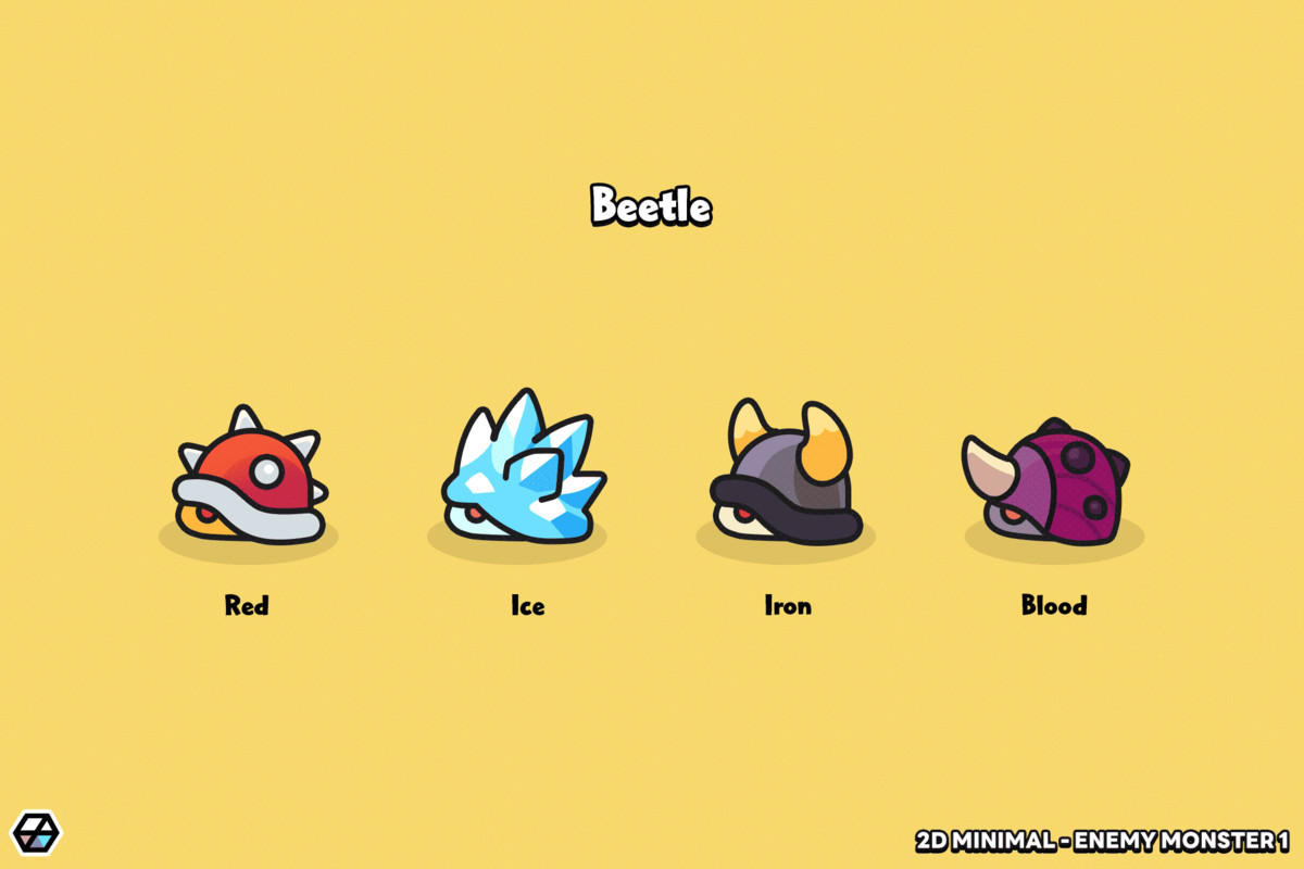 2D Minimal - Enemy Monster1
