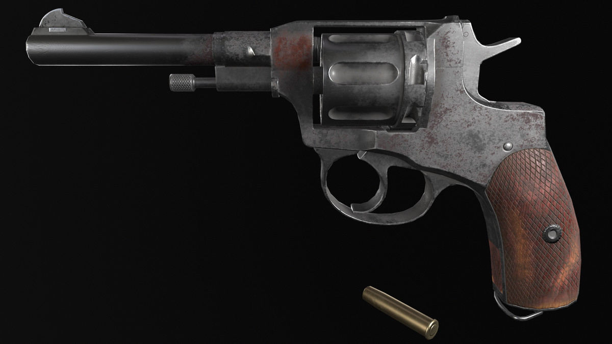 Old Military Revolver