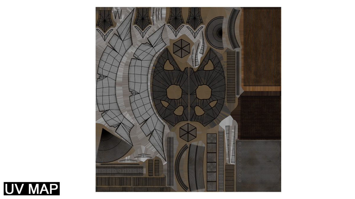 Battle Axe 16 URP HDRP Textures
