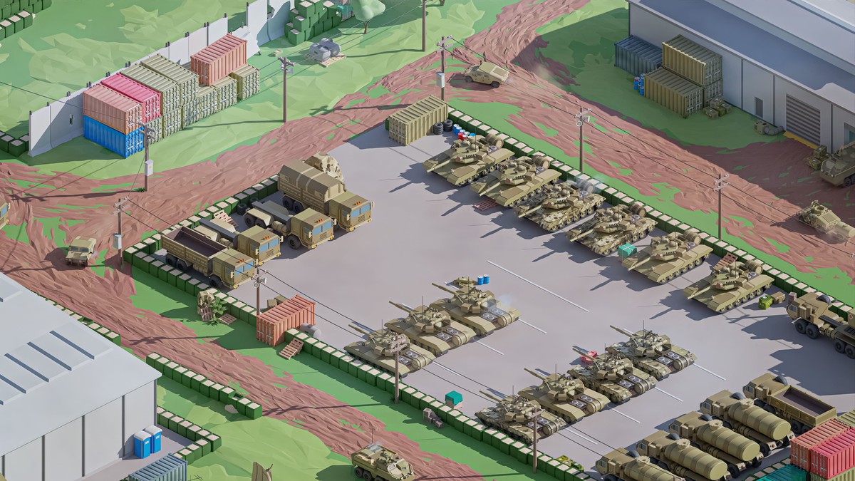 Military 2 - Low Poly 3D Models Pack