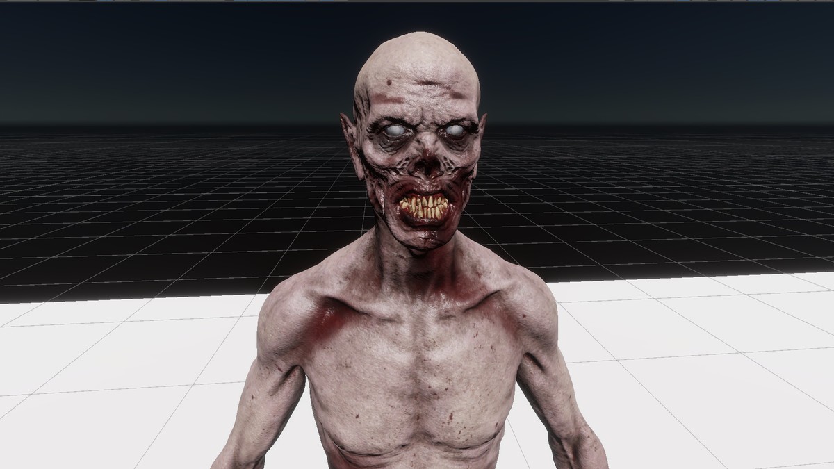 Realistic Zombie Character