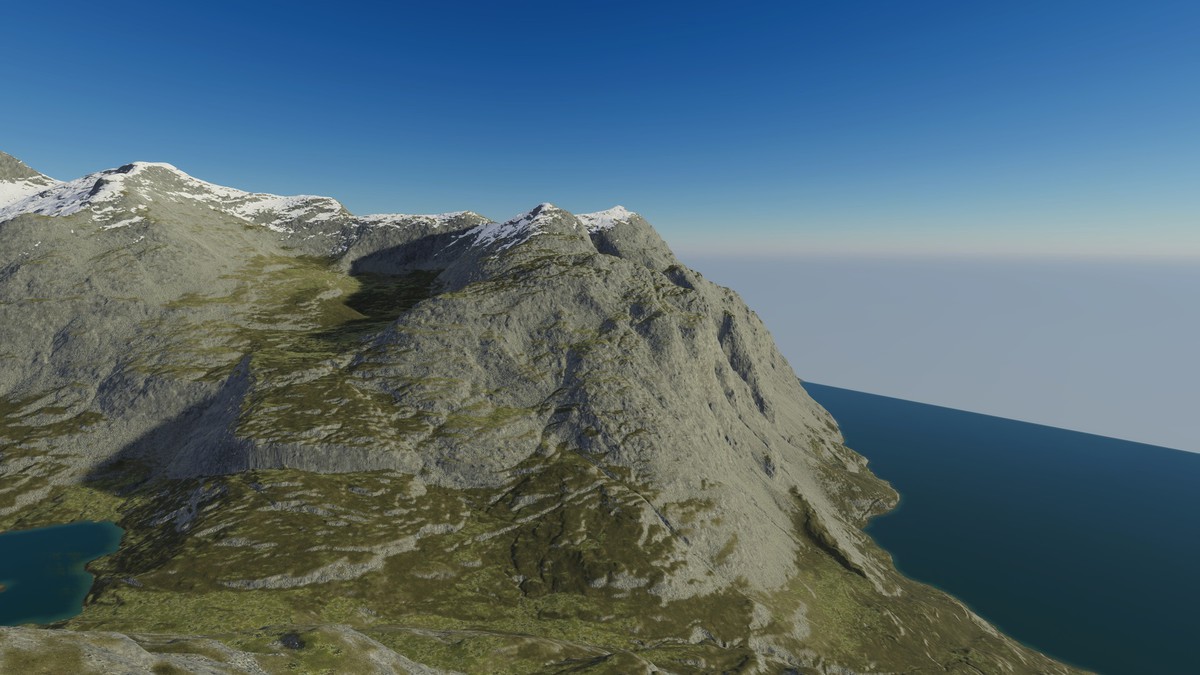 Norway Peaks & Valleys Real-World Terrains 8 km + 4 km