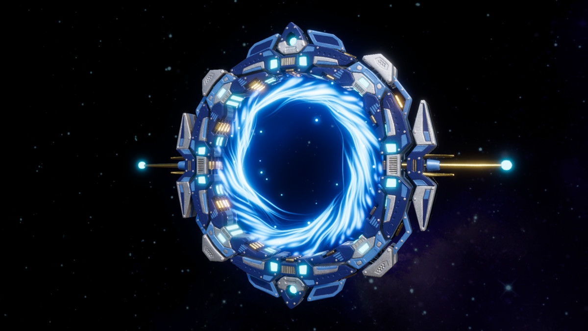 Sci-Fi Space Portal Gates Pack